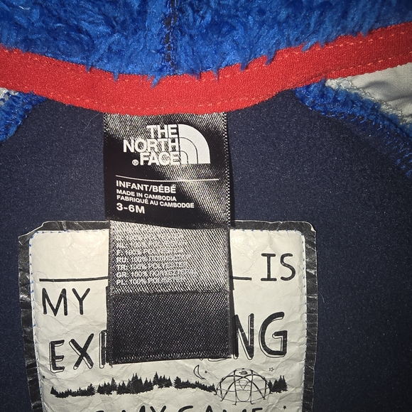 The North Face Kids One Piece in Blue and Black - Picture 2 of 2